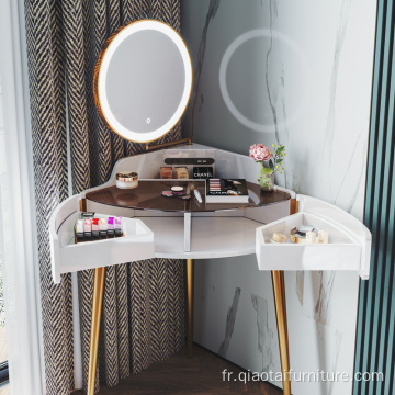 Maquillage de table de luxe Sressing Maquillaje avec miroir